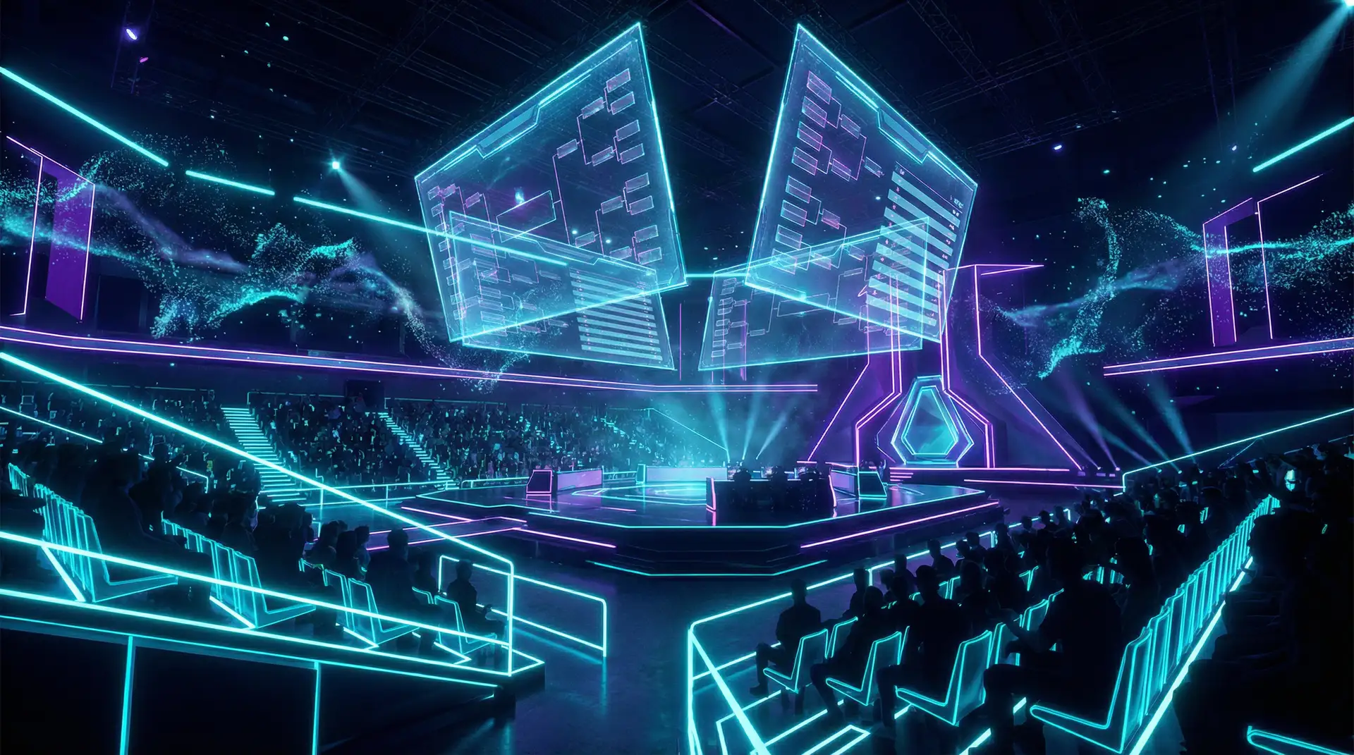秋霞电影院午夜高清影片 电竞赛博竞技场全景